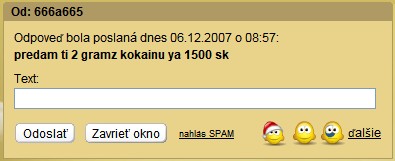 Pokec.sk Pošta
